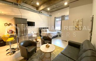 Fully Furnished Loft Available for Rent in Downtown Birmingham!!!