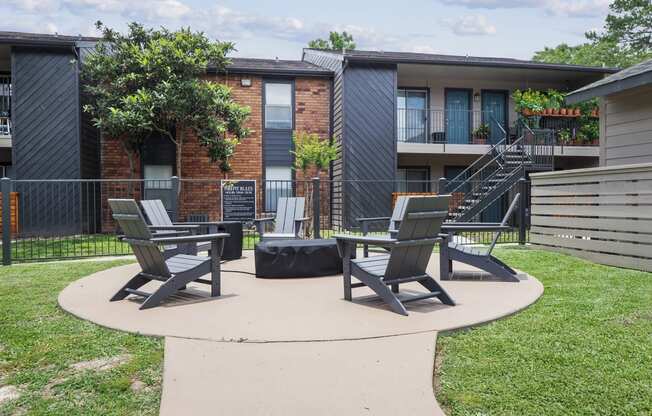 our apartments in a city have patios