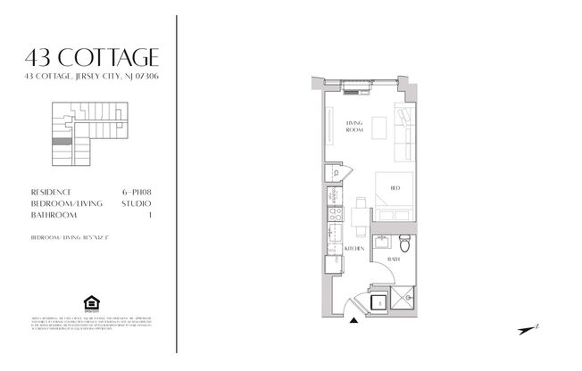 Studio, 1 bath, 397 sqft, $2,400, Unit 621