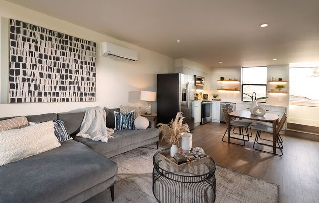 Modern Architect-Designed Apartments at El Domus – A/C and In-Unit Laundry