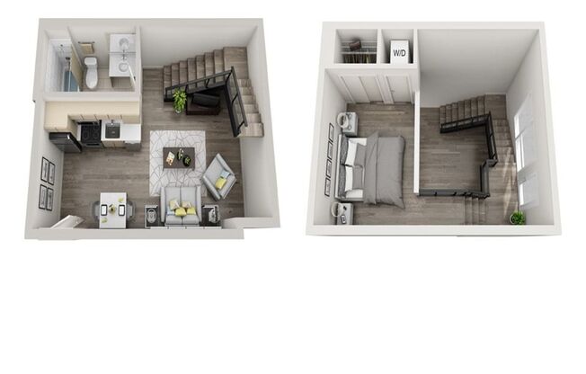 1 bed, 1 bath, 525 sqft, $1,825, Unit 018