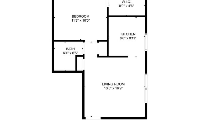 1 bed, 1 bath, 505 sqft, $695, Unit 0007
