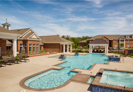 Resort-style pool