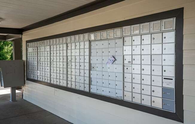 An Outdoor Mail Center at Rivergate Meadows