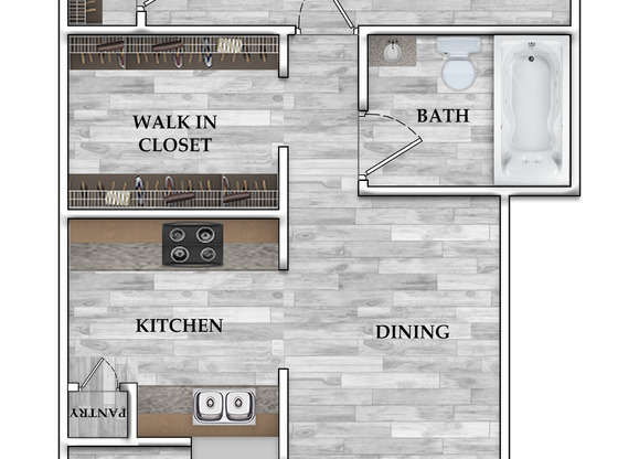 1 bed, 1 bath, 668 sqft, $742, Unit 2-0110