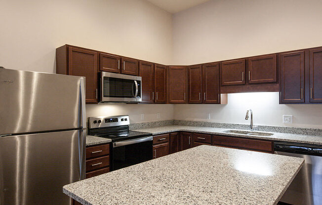 Logans Landing Apartments in Lynchburg VA Kitchen 2