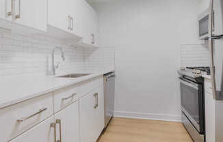 Kitchen with Stainless Steel Appliances