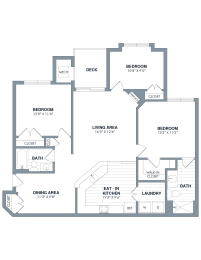 3 beds, 2 baths, 1,275 sqft, $2,612