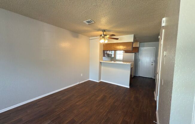 2 story with fenced yard