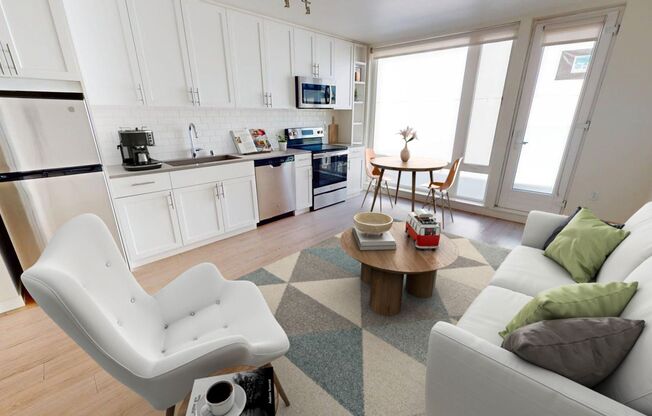 1 bed, 1 bath, 502 sqft, $2,095, Unit 616