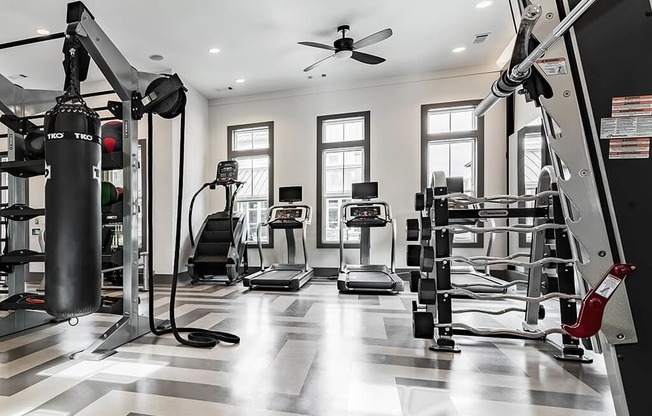 State-Of-The-Art Fitness Center at Retreat at Ironhorse, Tennessee