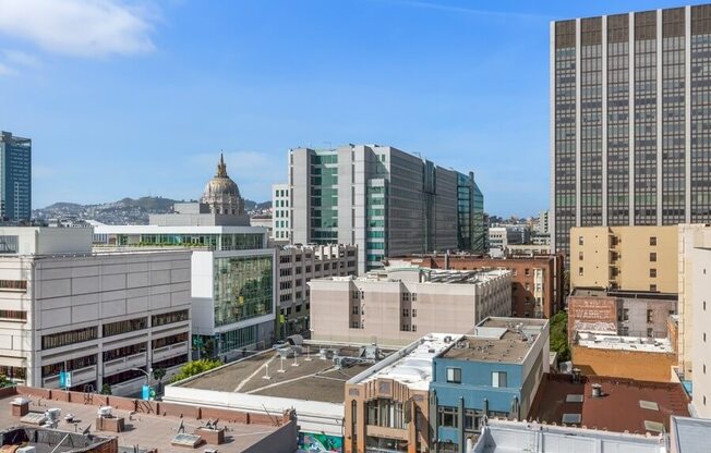 View of SF from apartments