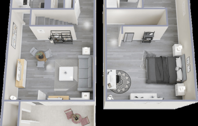 1 bed, 1.5 baths, 940 sqft, $1,320