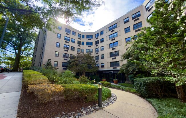 Bright and Peaceful One-Bedroom with Built-Ins and Rooftop Views