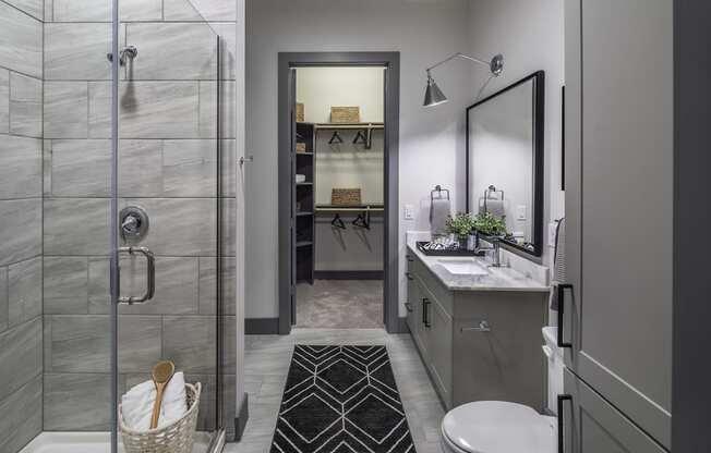 Aura Thirty2 Apartments Model Bathroom