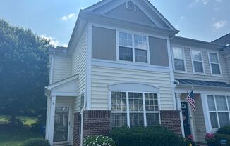2 Bed | 2.5 Bath End Unit Townhome in Raleigh with Fenced In Patio