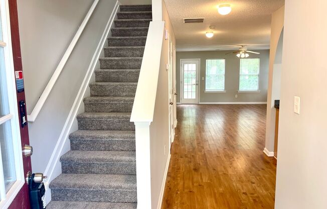 Welcome to this spacious end unit in Atlanta, GA! Great for Roommates!