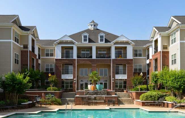Property Overview With Pool at Abberly Village Apartment Homes by HHHunt, West Columbia, 29169