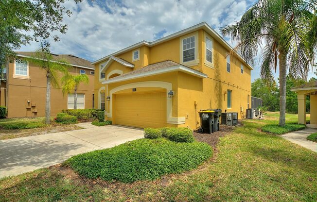 Contemporary Single-Family Home in a Gated Community! No Rear Neighbors! Pool and Lawn Care Included!