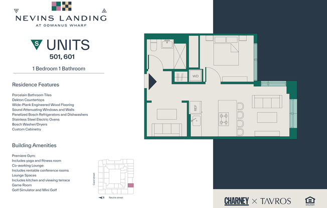 1 bed, 1 bath, $5,050, Unit 601