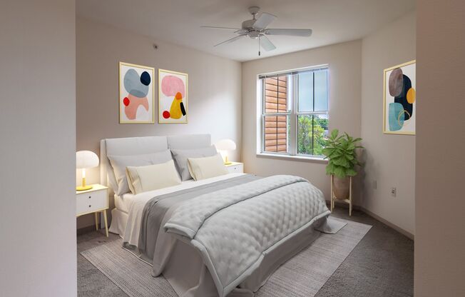 2 beds, 2 baths, 1,058 sqft, $2,470, Unit B-411