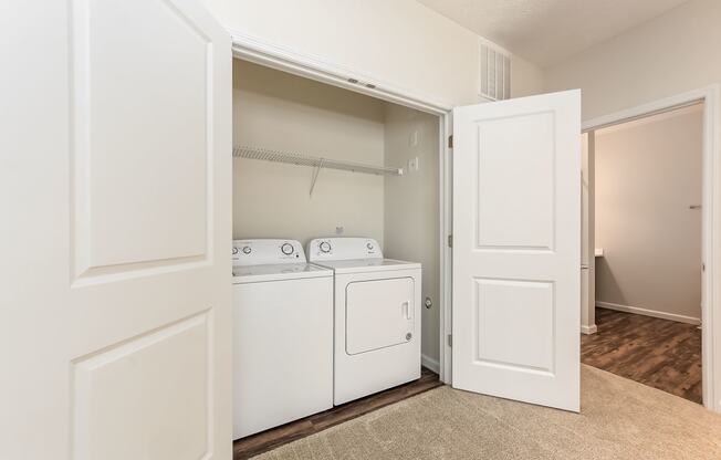 laundry area