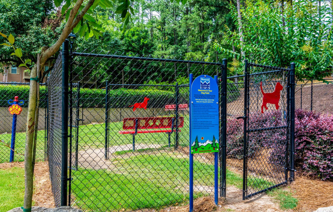 Dog Park at Oakley Run Apartments in Smyrna, GA