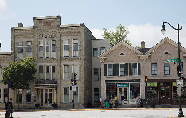 Access Controlled Community at Cedar Place Apartments, Cedarburg, Wisconsin