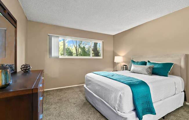 Pet-Friendly Apartments in Mar Vista CA - Vista - Jones & Jones - Bedroom with Plush Carpeting