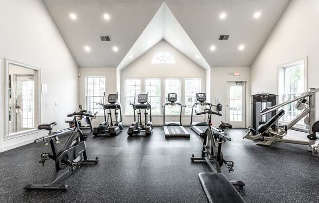 Clubhouse/ Leasing Center at Alexandria of Carmel Apartments in Carmel, Indiana