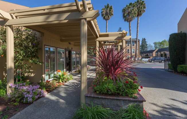Beautiful Entrance To The Property at Carriage House, Fremont, CA 94536