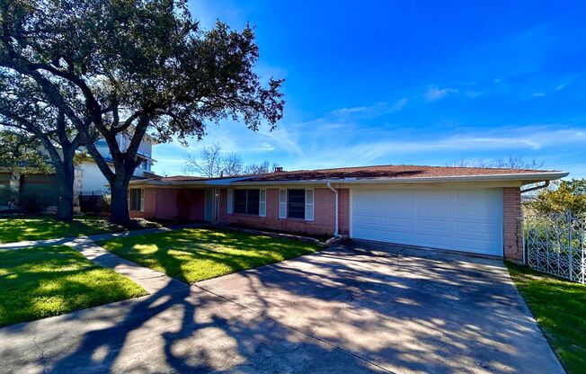 4900 Beverly Skyline 78731 | 3 Bed 2 Bath 1 Car Garage $3295