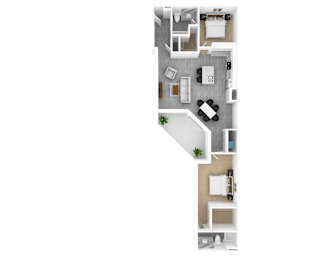 2 beds, 2 baths, 1,431 sqft, $2,483