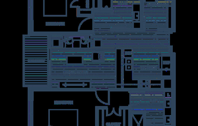 2 beds, 2 baths, 1,073 sqft, $1,950, Unit 2217