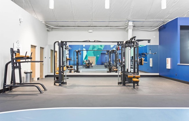 Two Level Fitness Center at The Annaline, Nashville, TN, 37217