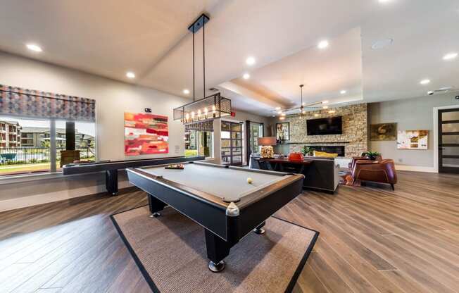 Pool Table & Shuffleboard Table