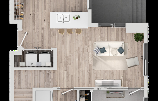 3 beds, 2 baths, 1,388 sqft, $3,195, Unit 104