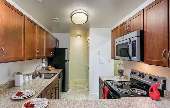 Kitchen at The Apartments at Owings Run, Maryland