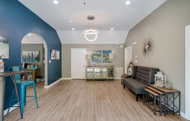 Leasing Office Interior at Oakley Run Apartments in Smyrna, GA