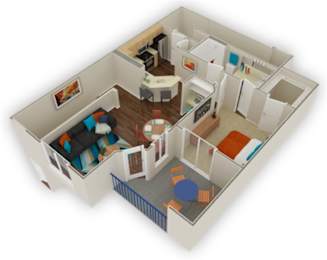 1 bed, 1 bath, 877 sqft, $1,500