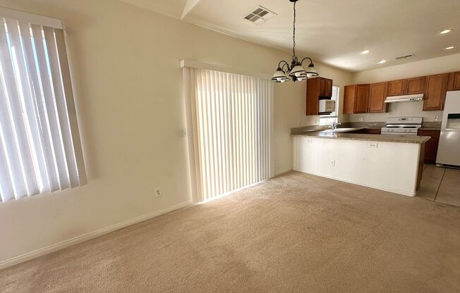 Cozy two-story property tucked into a gated community in the heart of Las Vegas.