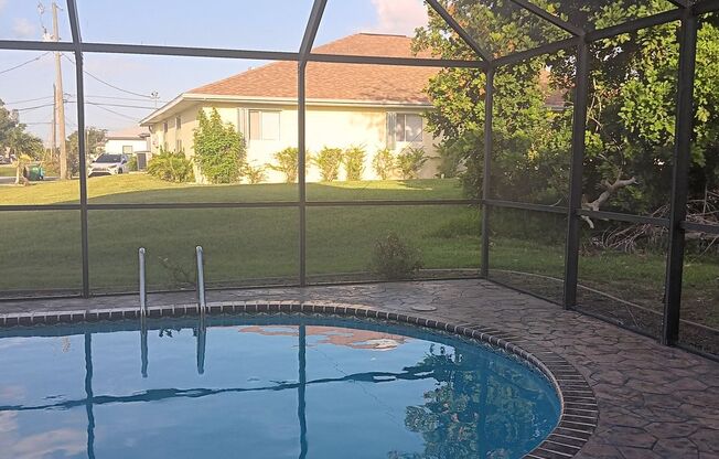 2 bed 2 bath with a pool
