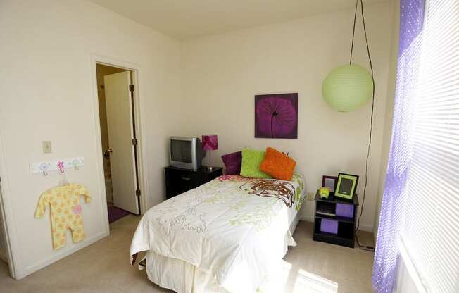 Spacious bedrooms at Villages at Curtis Park in Denver, Colorado
