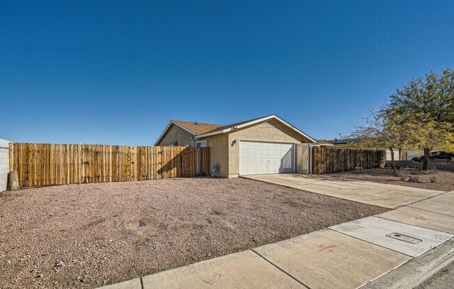 One Story 3 beds/2 baths