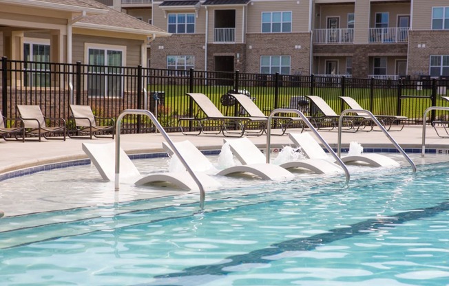 Pool With Sundecks at Residences at Century Park, Greer, 29650