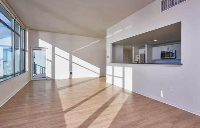 Living Room with Hard Surface Flooring
