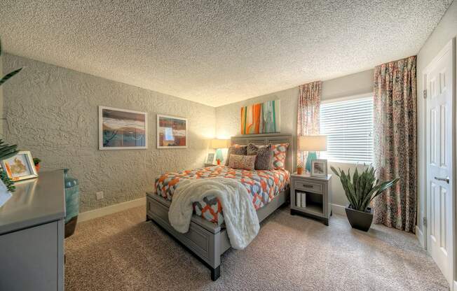 The Icon on Central Apartments in Phoenix, Arizona Model Bedroom