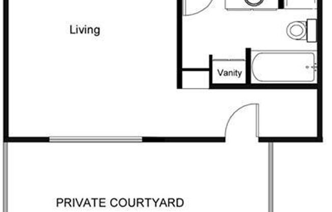 1 bed, 1 bath, 768 sqft, $1,160, Unit 112A