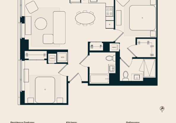 2 beds, 2 baths, $8,650, Unit 28D