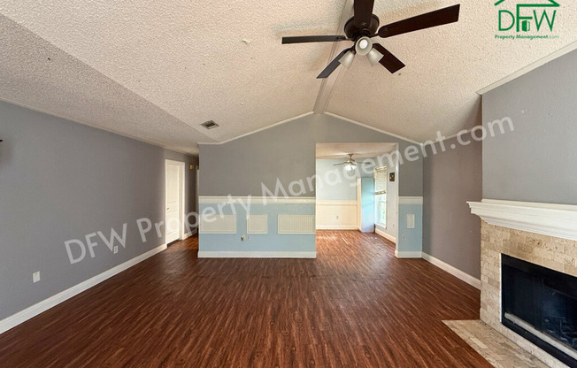 Beautiful One-Story 3 Bedroom Home for Lease in Mansfield